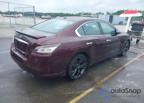 2014 Nissan Maxima 3.5 Sv from USA, damaged, VIN 1N4AA5AP6EC476095